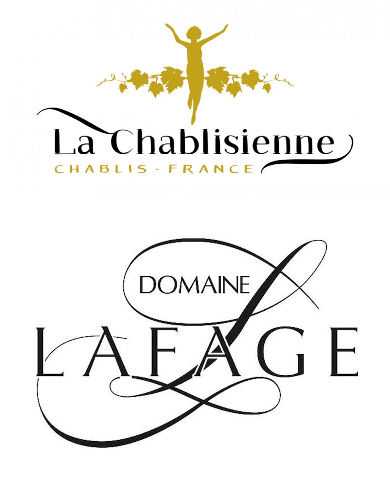 Logo domaines La Chablisienne et LAFAGE