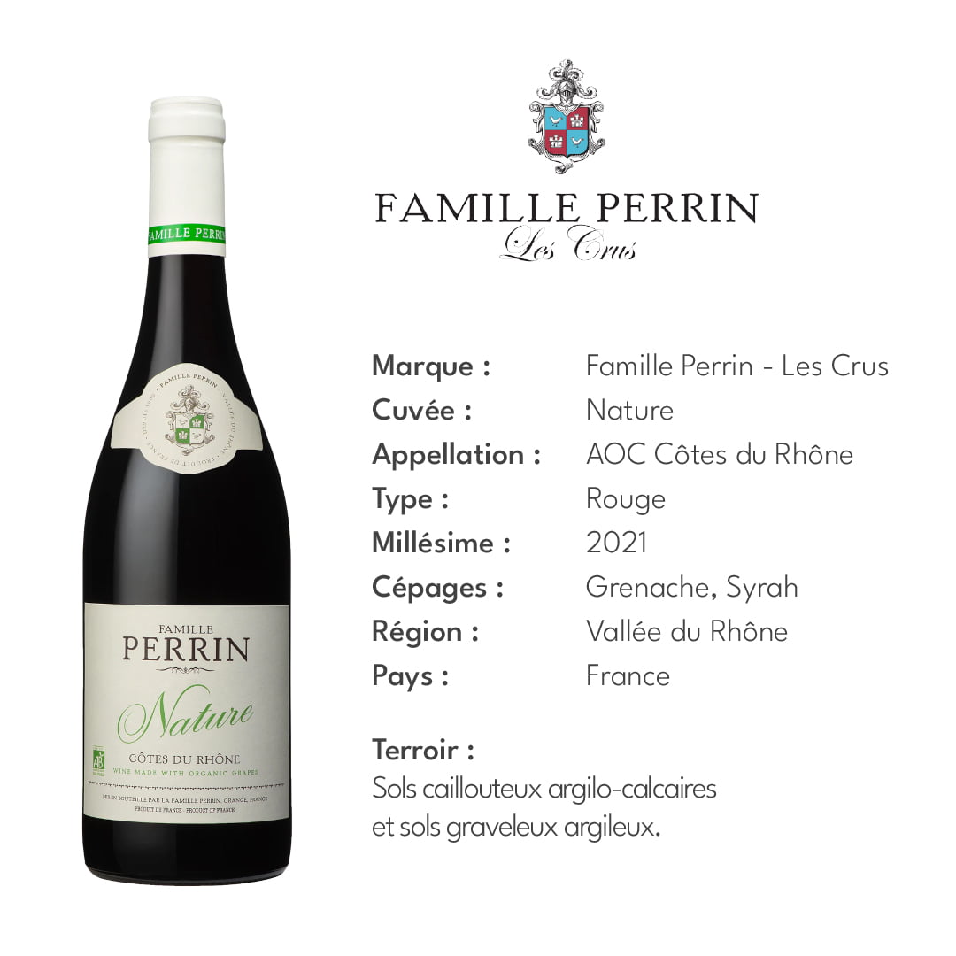 Cuvée Nature 2021 - Famille PERRIN